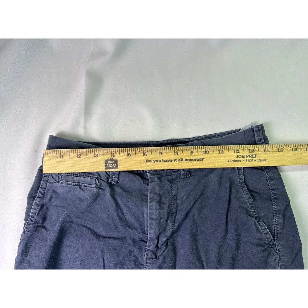 American Eagle Outfitters Men's Slim Fit‎ Flex Chino Shorts Navy Size 28